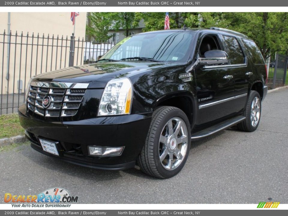 2009 Cadillac Escalade AWD Black Raven / Ebony/Ebony Photo #1