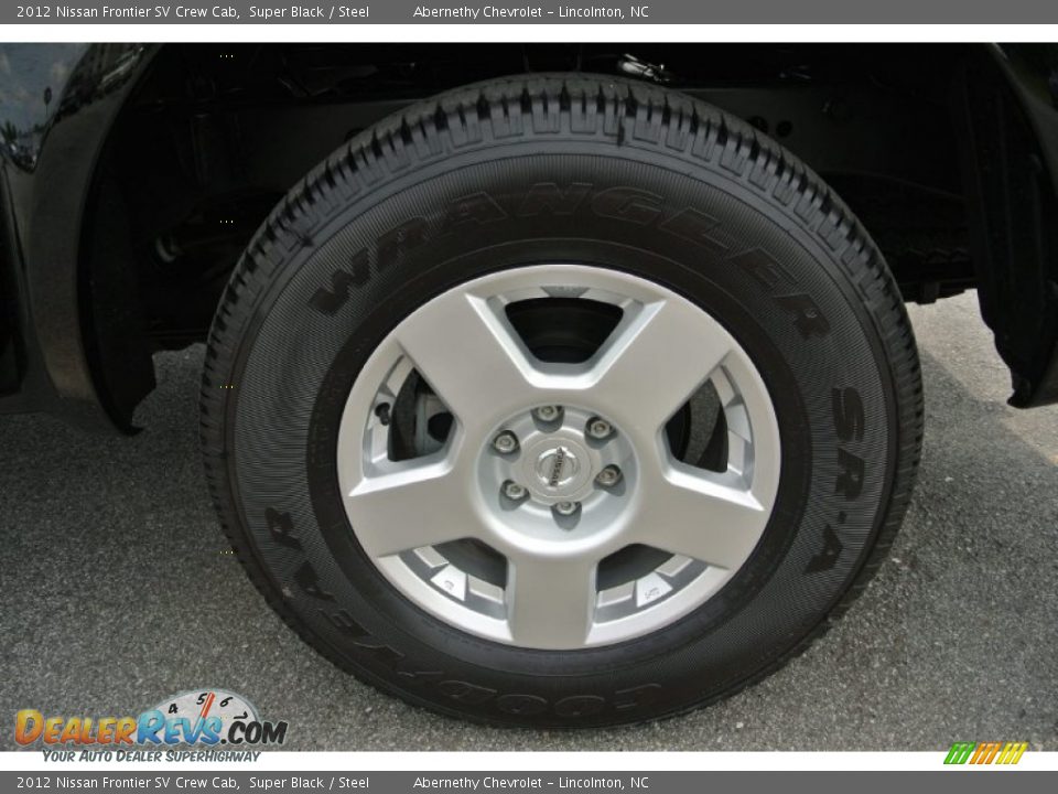 2012 Nissan Frontier SV Crew Cab Super Black / Steel Photo #21