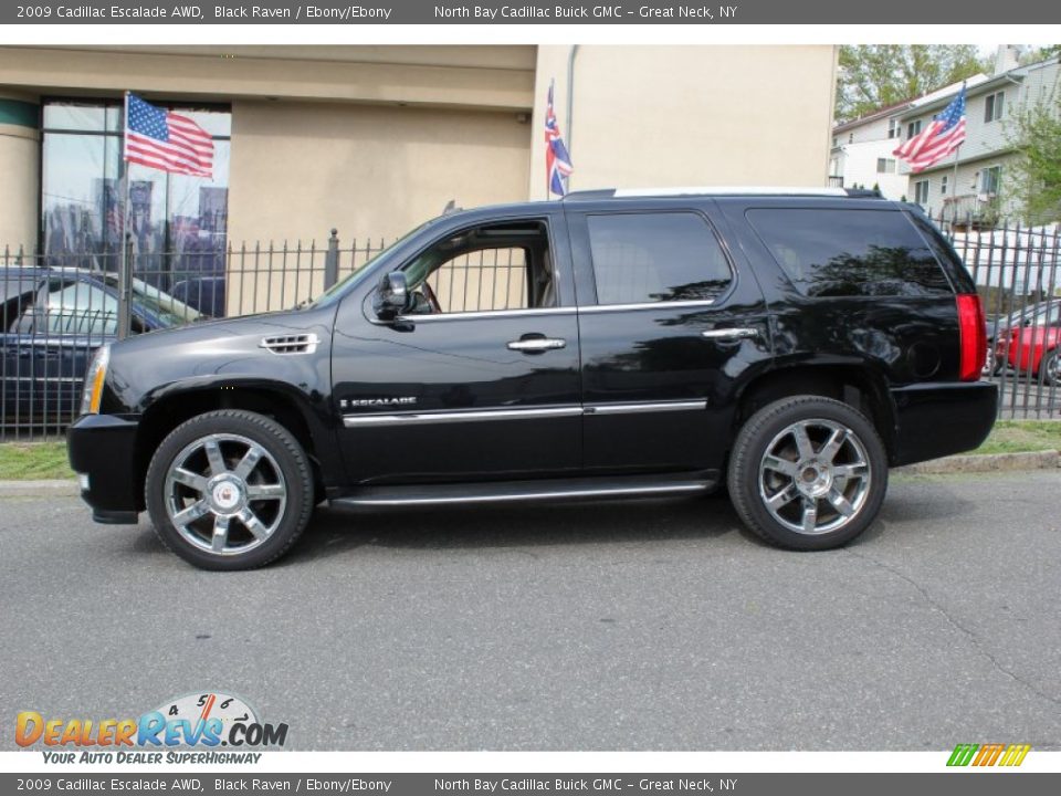 2009 Cadillac Escalade AWD Black Raven / Ebony/Ebony Photo #3