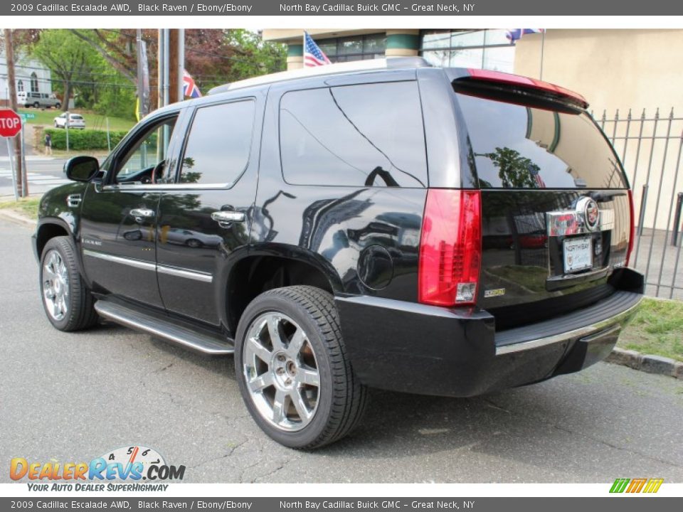 2009 Cadillac Escalade AWD Black Raven / Ebony/Ebony Photo #4