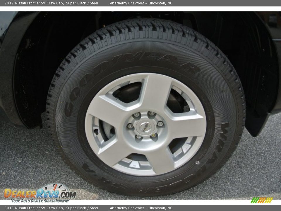 2012 Nissan Frontier SV Crew Cab Super Black / Steel Photo #23