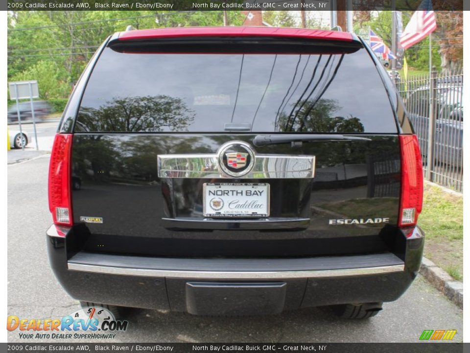 2009 Cadillac Escalade AWD Black Raven / Ebony/Ebony Photo #5