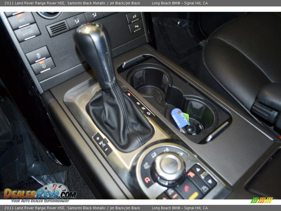 2011 Land Rover Range Rover HSE Santorini Black Metallic / Jet Black/Jet Black Photo #25