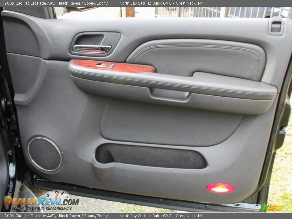 2009 Cadillac Escalade AWD Black Raven / Ebony/Ebony Photo #9