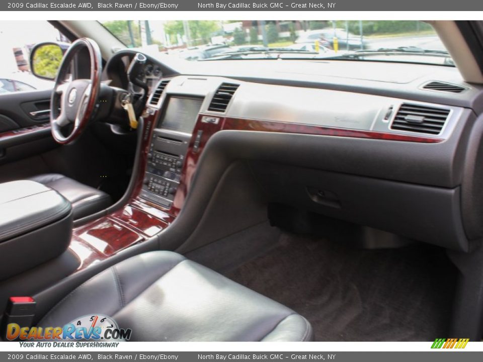 2009 Cadillac Escalade AWD Black Raven / Ebony/Ebony Photo #11