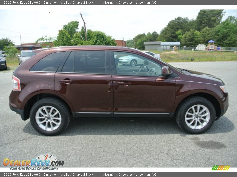 2010 Ford Edge SEL AWD Cinnamon Metallic / Charcoal Black Photo #6