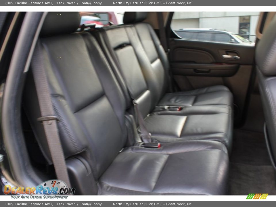 2009 Cadillac Escalade AWD Black Raven / Ebony/Ebony Photo #13