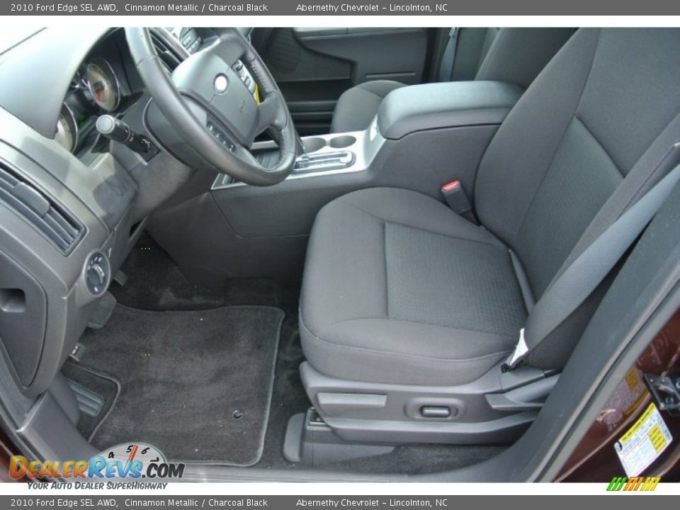 2010 Ford Edge SEL AWD Cinnamon Metallic / Charcoal Black Photo #9