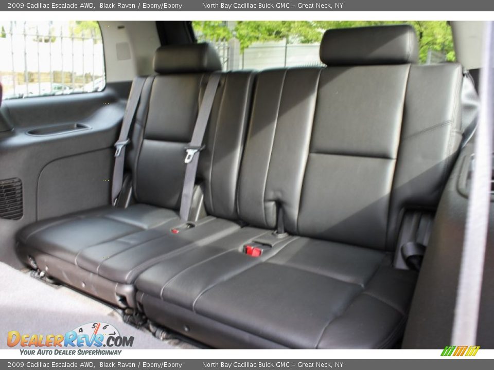 2009 Cadillac Escalade AWD Black Raven / Ebony/Ebony Photo #15