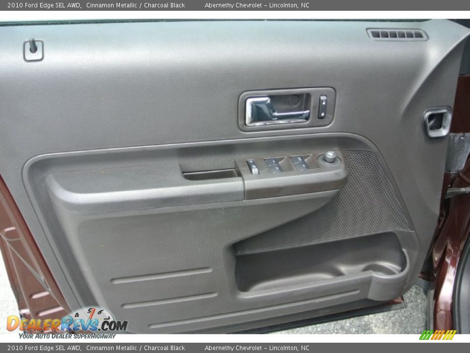 2010 Ford Edge SEL AWD Cinnamon Metallic / Charcoal Black Photo #10