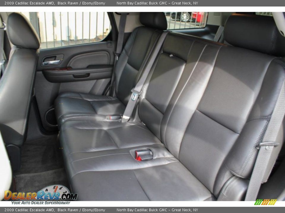 2009 Cadillac Escalade AWD Black Raven / Ebony/Ebony Photo #18