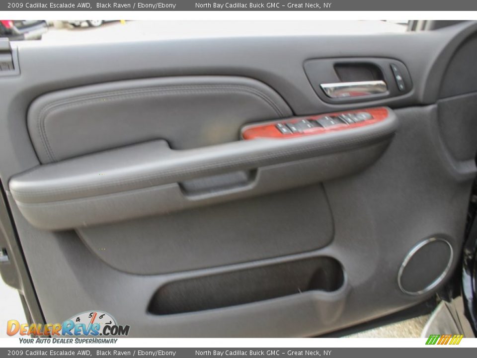 2009 Cadillac Escalade AWD Black Raven / Ebony/Ebony Photo #19