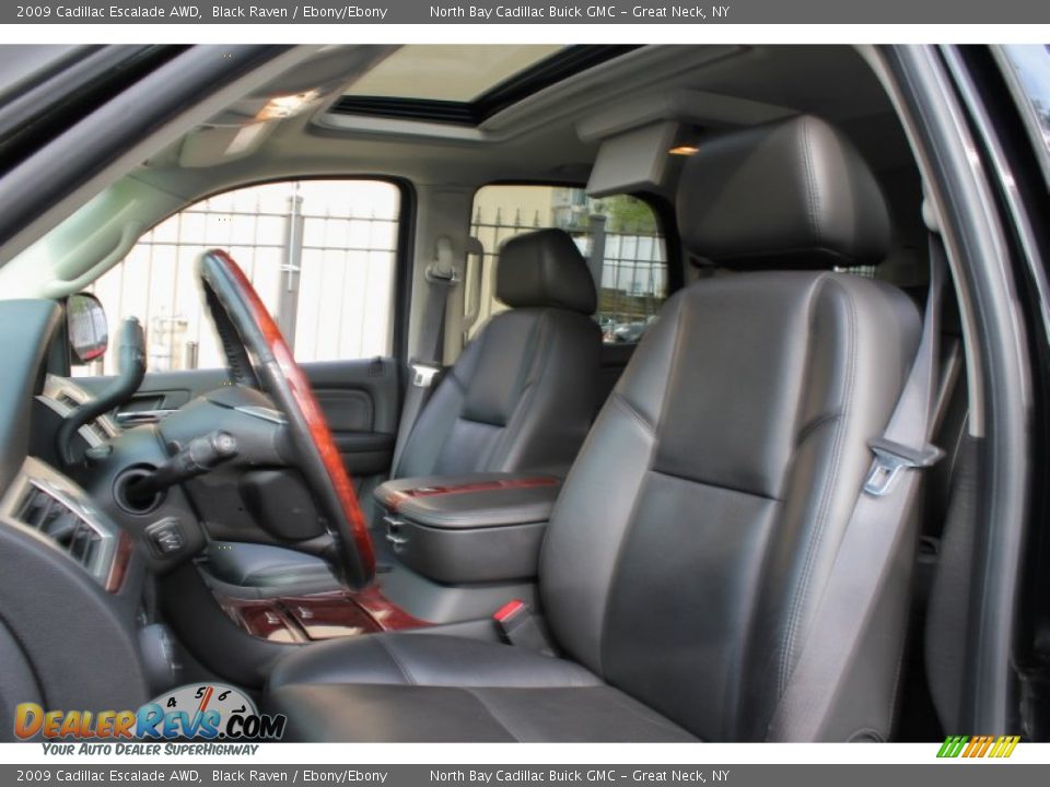 2009 Cadillac Escalade AWD Black Raven / Ebony/Ebony Photo #20