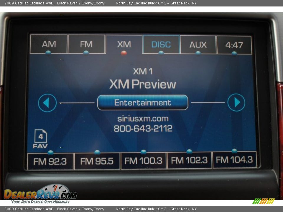 2009 Cadillac Escalade AWD Black Raven / Ebony/Ebony Photo #23