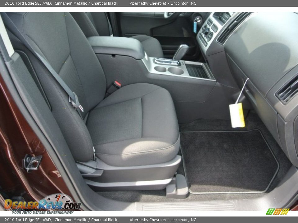 2010 Ford Edge SEL AWD Cinnamon Metallic / Charcoal Black Photo #19