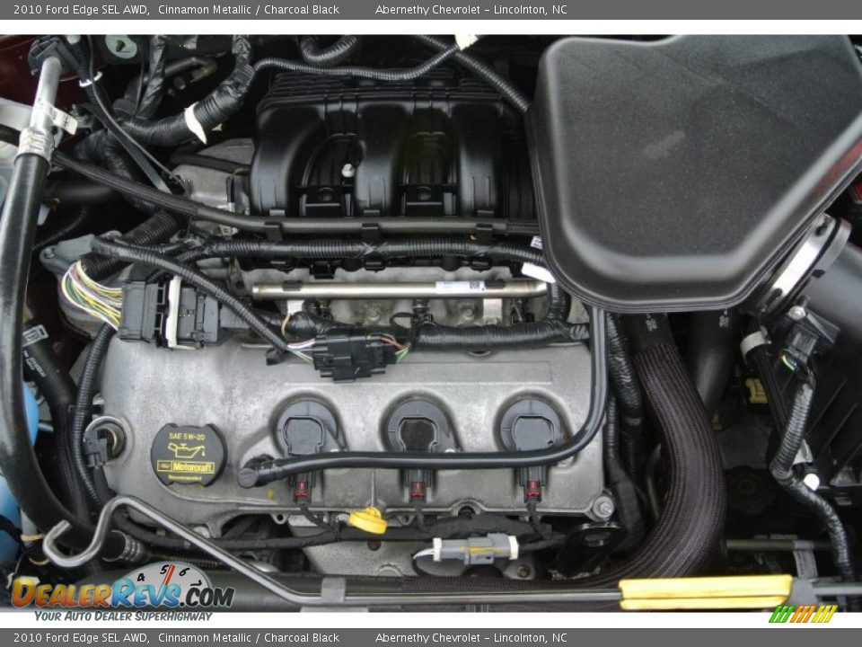 2010 Ford Edge SEL AWD Cinnamon Metallic / Charcoal Black Photo #21