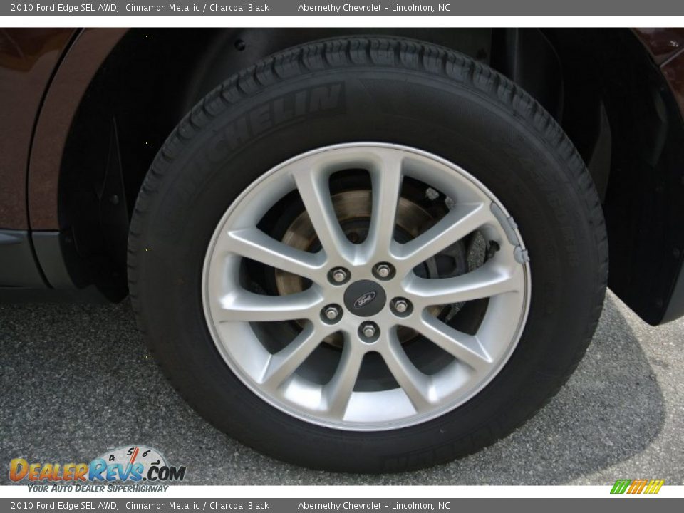 2010 Ford Edge SEL AWD Cinnamon Metallic / Charcoal Black Photo #23