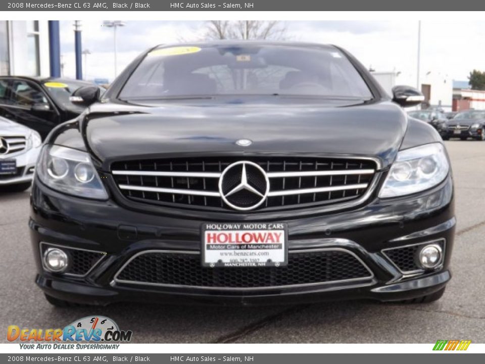 2008 Mercedes-Benz CL 63 AMG Black / Black Photo #2