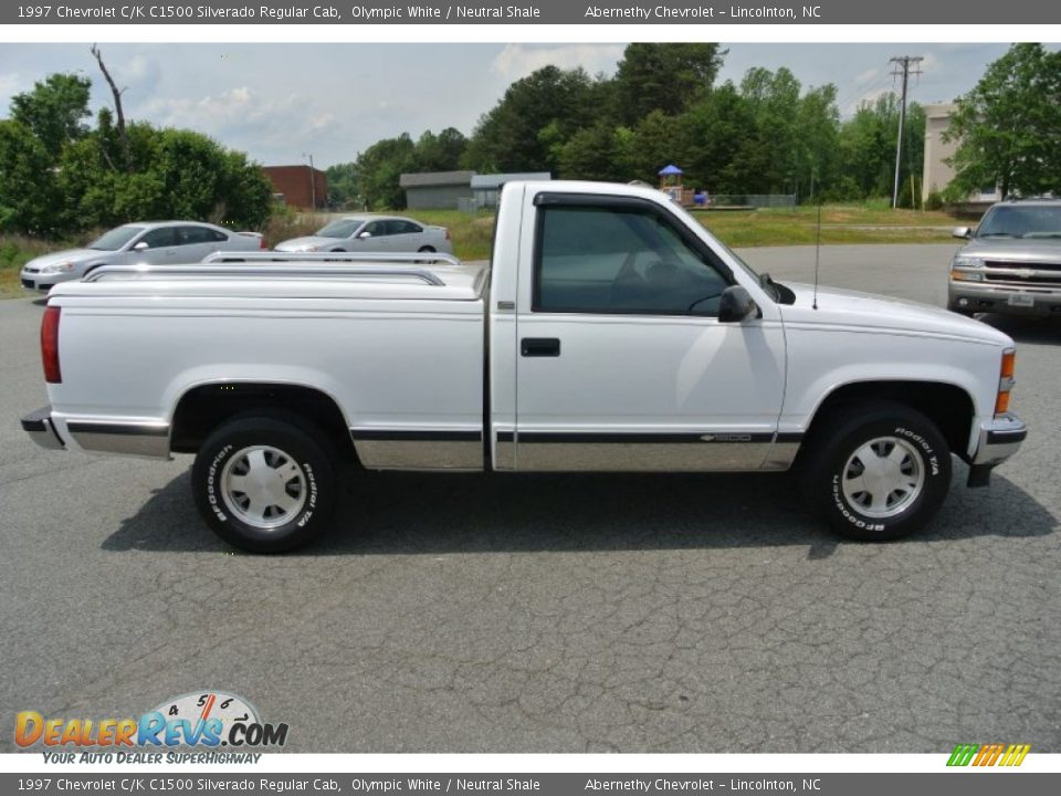 Olympic White 1997 Chevrolet C/K C1500 Silverado Regular Cab Photo #6