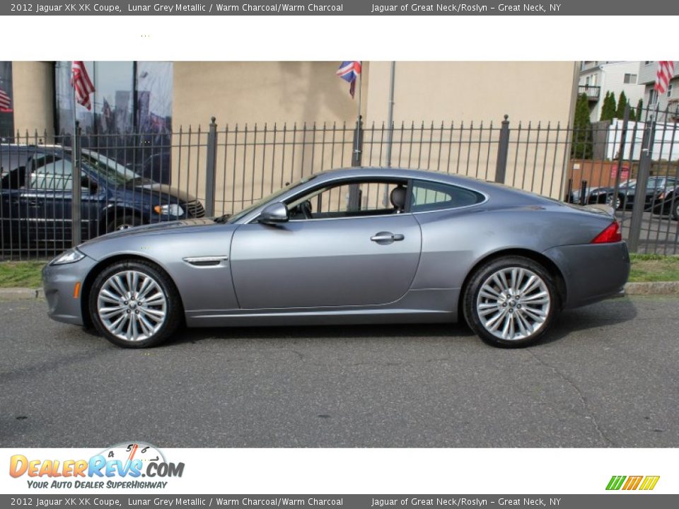 Lunar Grey Metallic 2012 Jaguar XK XK Coupe Photo #3