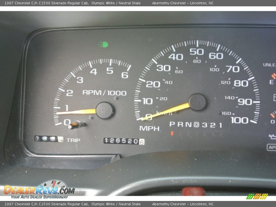 1997 Chevrolet C/K C1500 Silverado Regular Cab Olympic White / Neutral Shale Photo #12