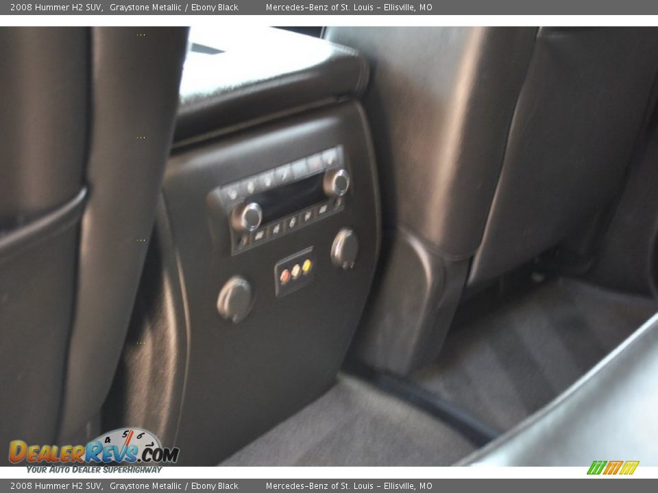 2008 Hummer H2 SUV Graystone Metallic / Ebony Black Photo #15