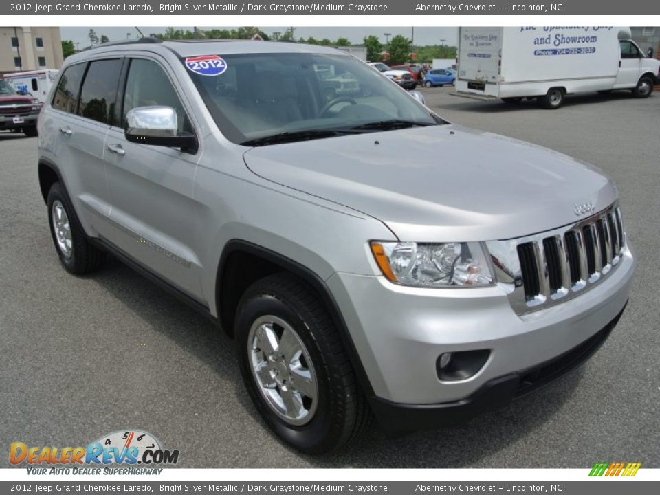 2012 Jeep Grand Cherokee Laredo Bright Silver Metallic / Dark Graystone/Medium Graystone Photo #1