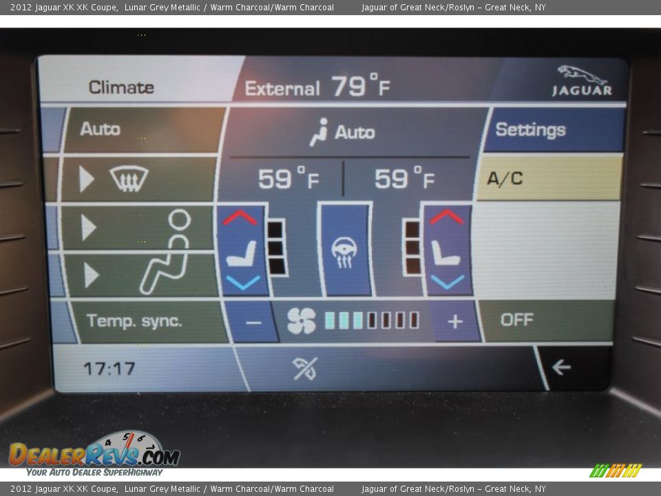 Controls of 2012 Jaguar XK XK Coupe Photo #17