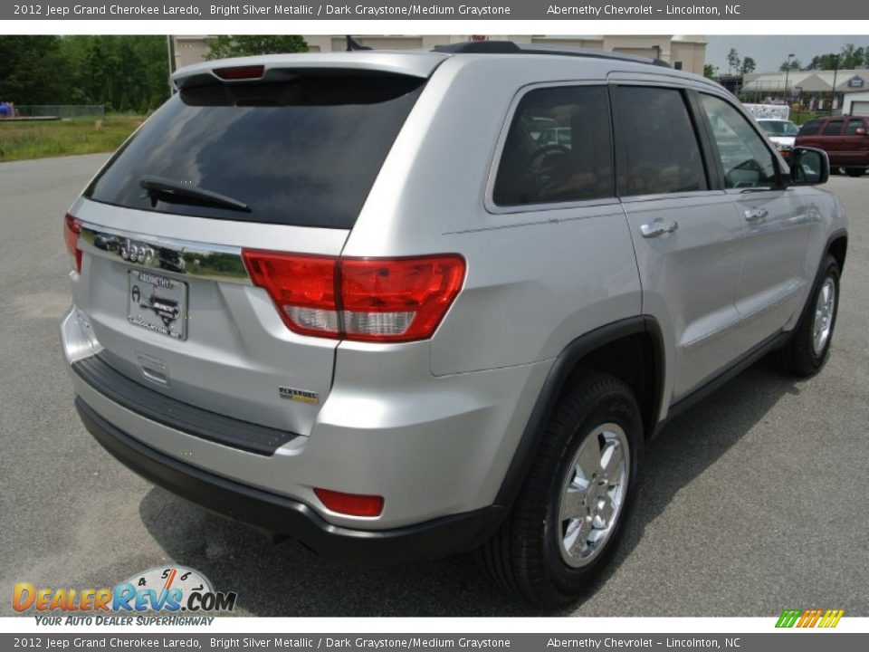 2012 Jeep Grand Cherokee Laredo Bright Silver Metallic / Dark Graystone/Medium Graystone Photo #5