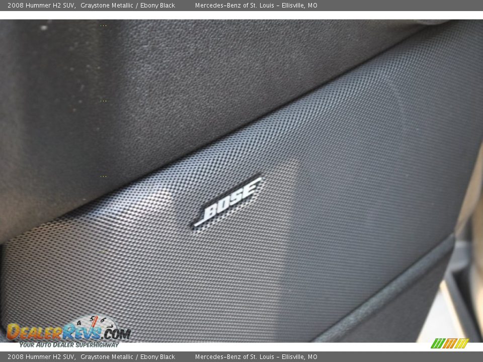 2008 Hummer H2 SUV Graystone Metallic / Ebony Black Photo #19