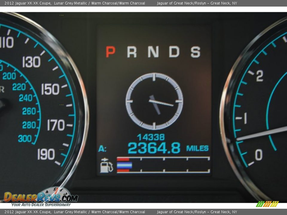 2012 Jaguar XK XK Coupe Gauges Photo #20