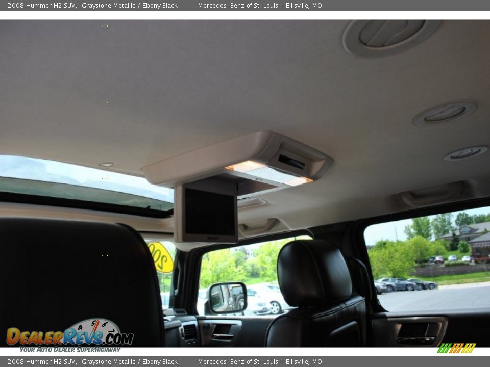 2008 Hummer H2 SUV Graystone Metallic / Ebony Black Photo #21