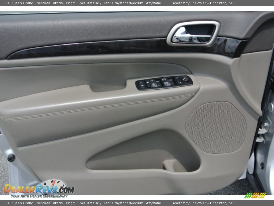 2012 Jeep Grand Cherokee Laredo Bright Silver Metallic / Dark Graystone/Medium Graystone Photo #9