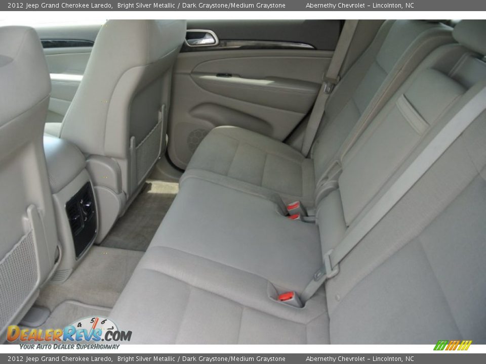2012 Jeep Grand Cherokee Laredo Bright Silver Metallic / Dark Graystone/Medium Graystone Photo #16