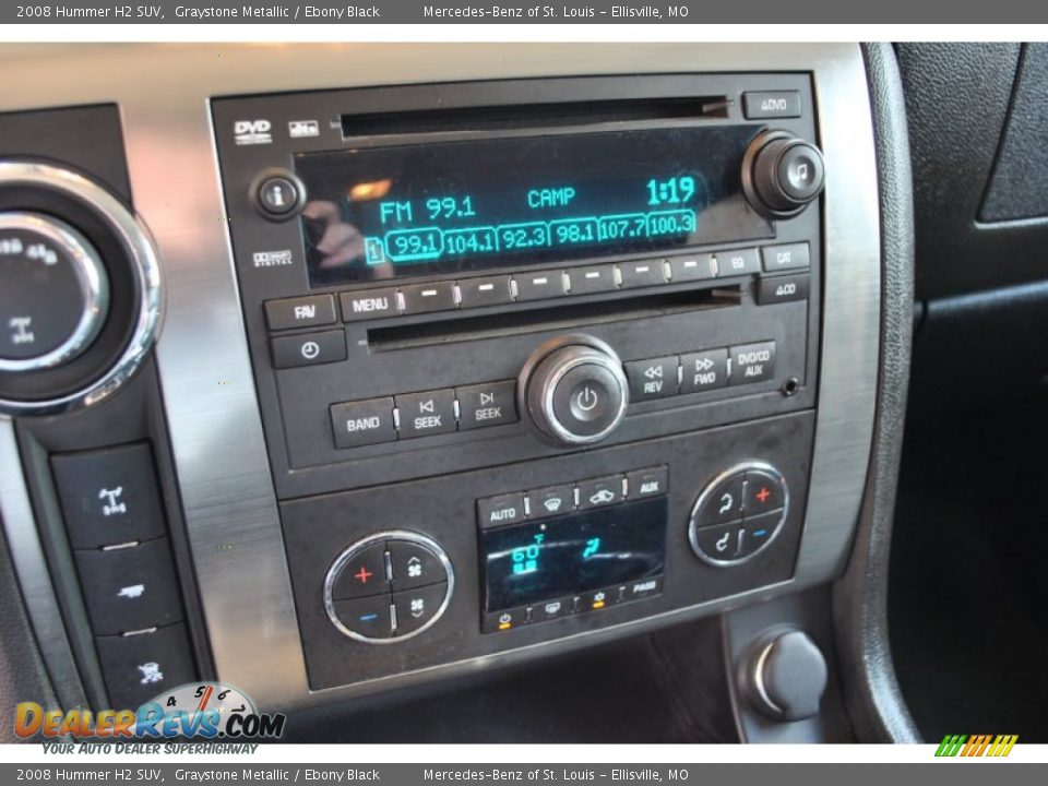 Controls of 2008 Hummer H2 SUV Photo #30