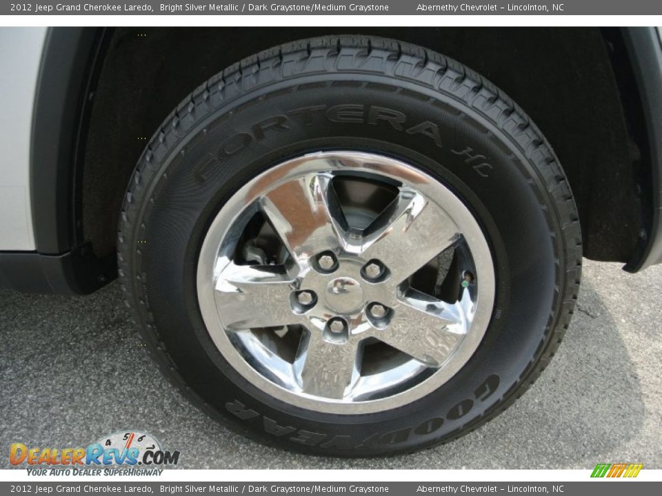 2012 Jeep Grand Cherokee Laredo Bright Silver Metallic / Dark Graystone/Medium Graystone Photo #22