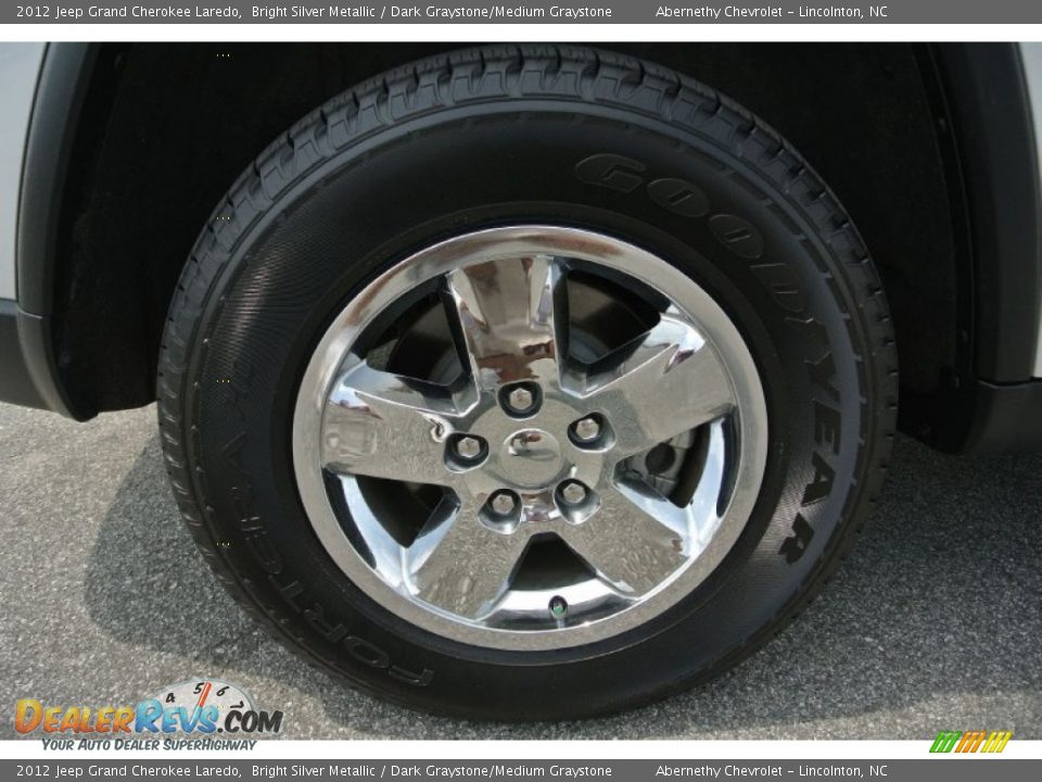 2012 Jeep Grand Cherokee Laredo Bright Silver Metallic / Dark Graystone/Medium Graystone Photo #23