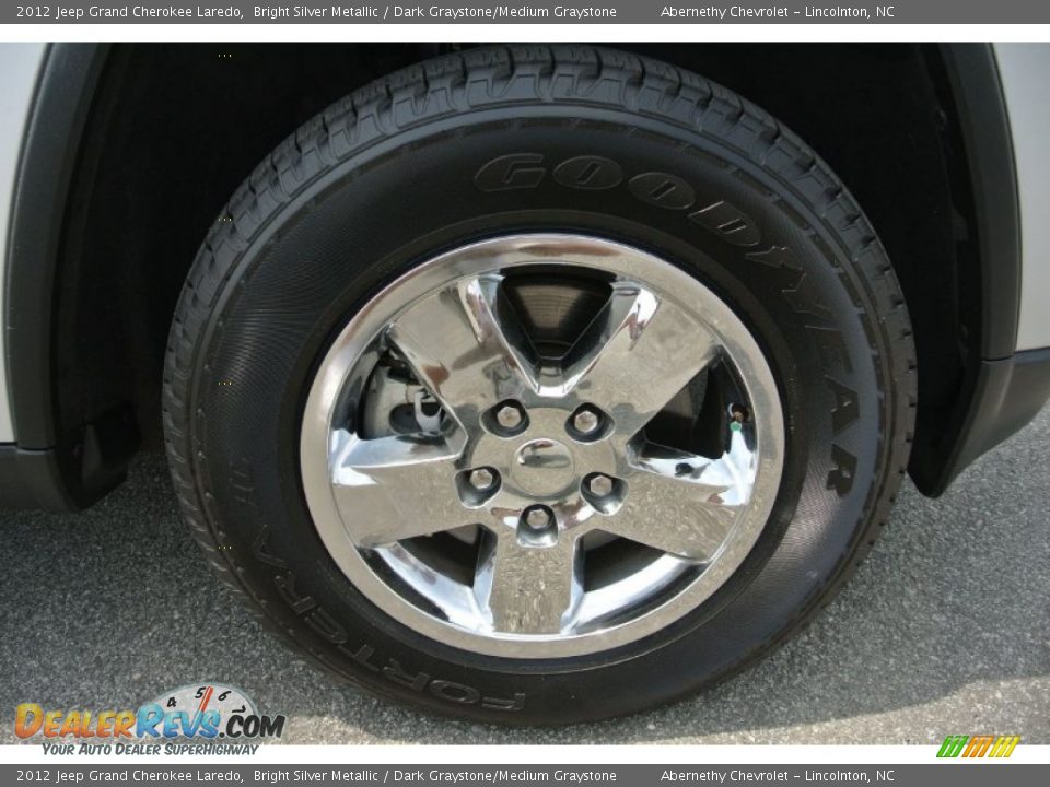 2012 Jeep Grand Cherokee Laredo Bright Silver Metallic / Dark Graystone/Medium Graystone Photo #24
