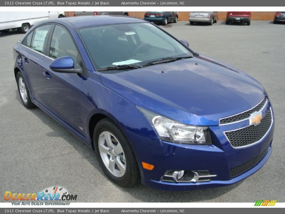 2013 Chevrolet Cruze LT/RS Blue Topaz Metallic / Jet Black Photo #1