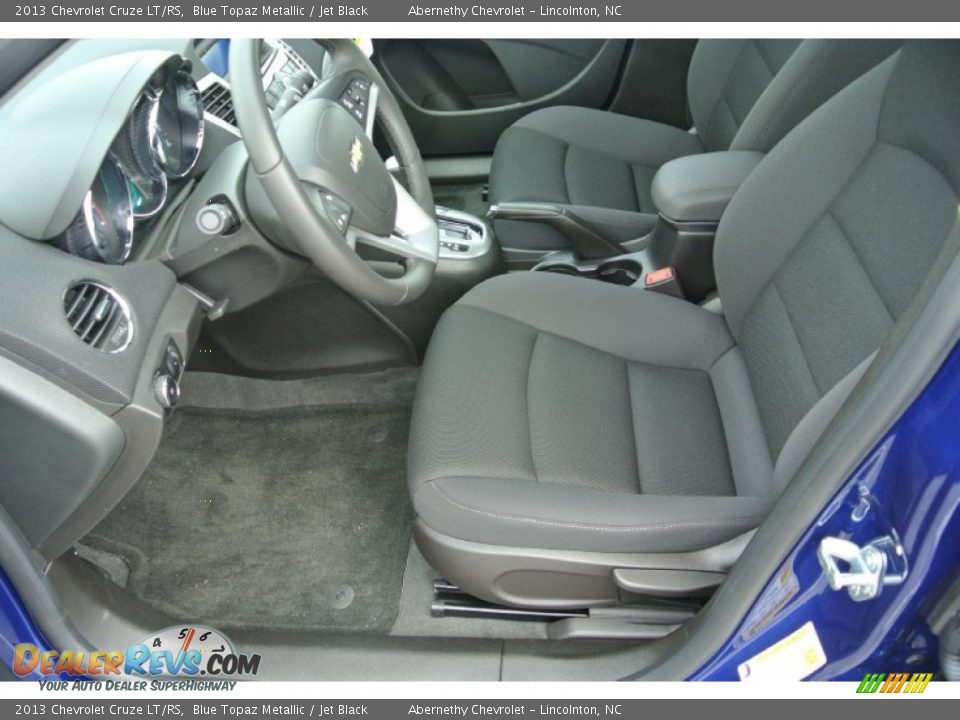 2013 Chevrolet Cruze LT/RS Blue Topaz Metallic / Jet Black Photo #8