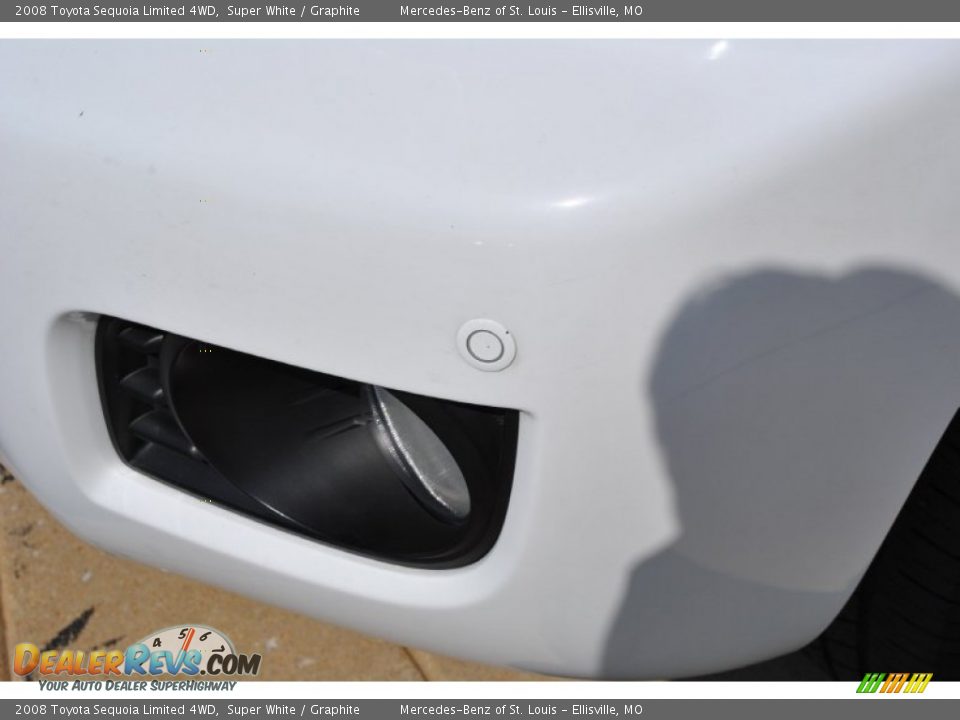 2008 Toyota Sequoia Limited 4WD Super White / Graphite Photo #15