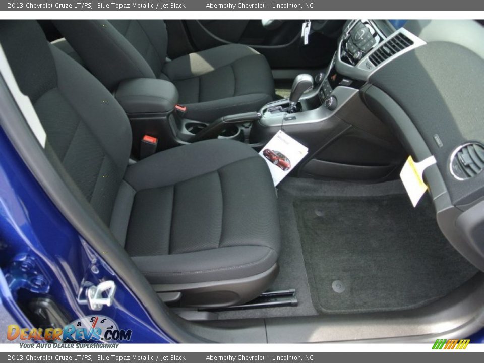 2013 Chevrolet Cruze LT/RS Blue Topaz Metallic / Jet Black Photo #17