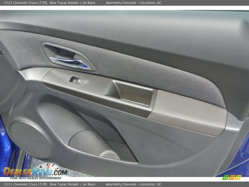 2013 Chevrolet Cruze LT/RS Blue Topaz Metallic / Jet Black Photo #18