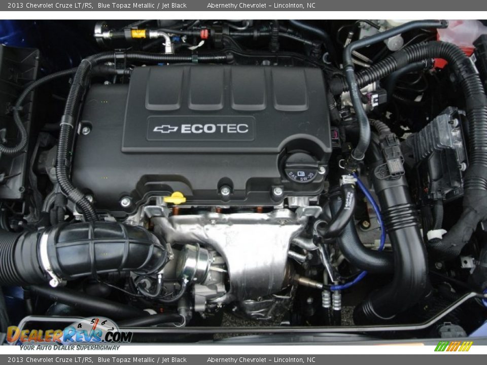 2013 Chevrolet Cruze LT/RS 1.4 Liter DI Turbocharged DOHC 16-Valve VVT 4 Cylinder Engine Photo #20