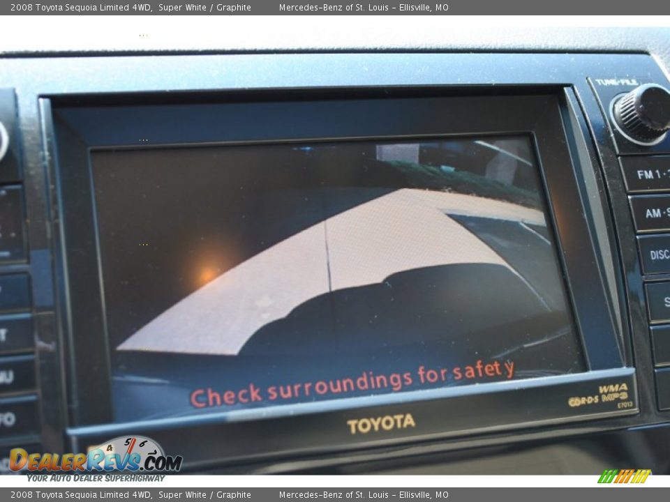 2008 Toyota Sequoia Limited 4WD Super White / Graphite Photo #28