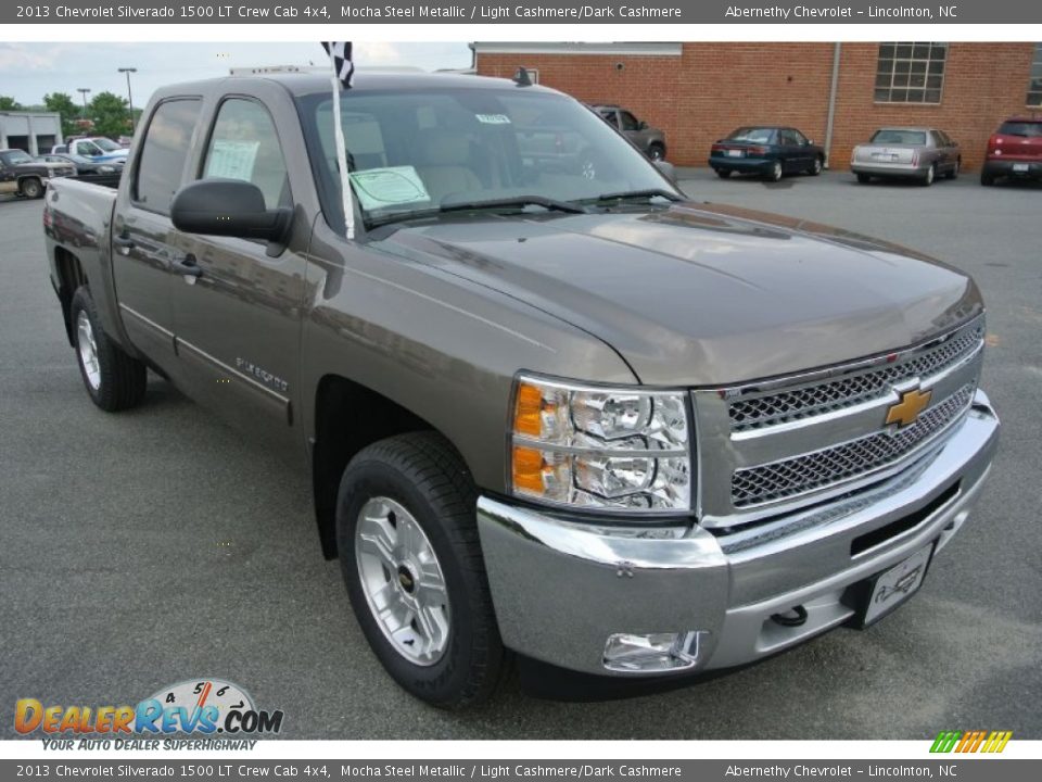2013 Chevrolet Silverado 1500 LT Crew Cab 4x4 Mocha Steel Metallic / Light Cashmere/Dark Cashmere Photo #1