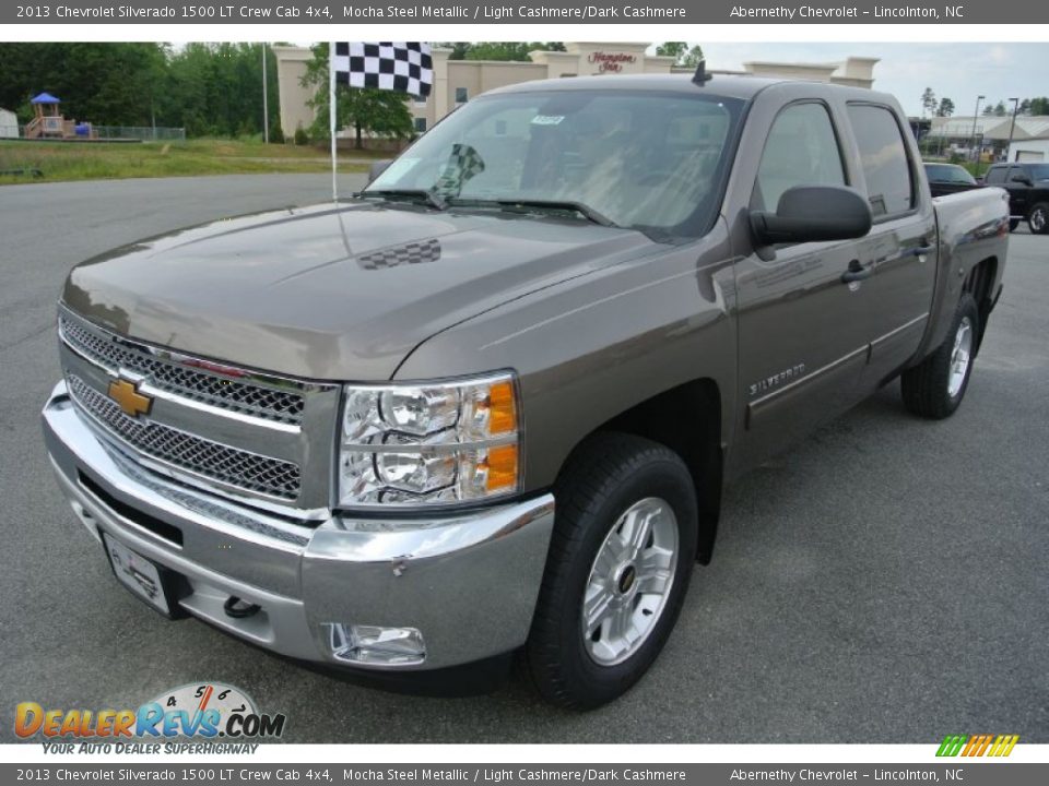 2013 Chevrolet Silverado 1500 LT Crew Cab 4x4 Mocha Steel Metallic / Light Cashmere/Dark Cashmere Photo #2