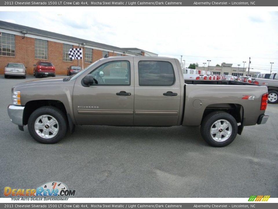 2013 Chevrolet Silverado 1500 LT Crew Cab 4x4 Mocha Steel Metallic / Light Cashmere/Dark Cashmere Photo #3