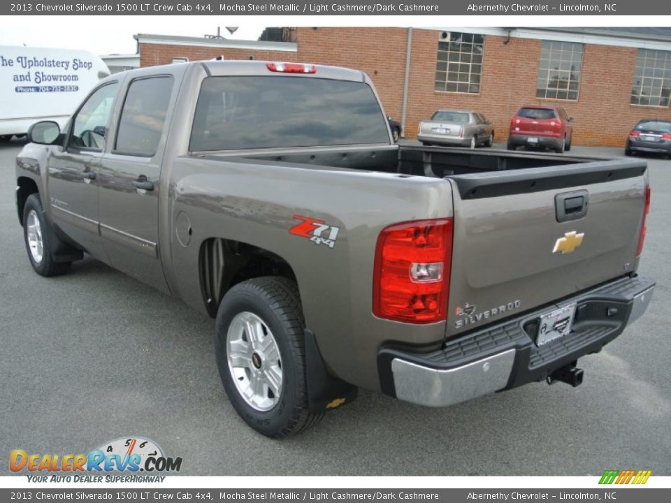 2013 Chevrolet Silverado 1500 LT Crew Cab 4x4 Mocha Steel Metallic / Light Cashmere/Dark Cashmere Photo #4