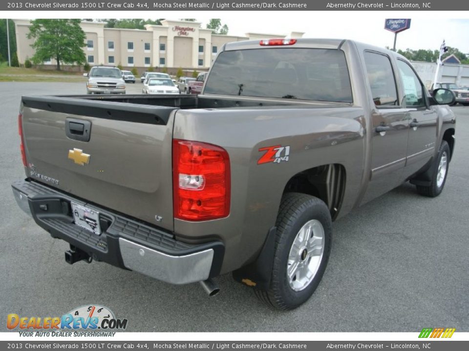 2013 Chevrolet Silverado 1500 LT Crew Cab 4x4 Mocha Steel Metallic / Light Cashmere/Dark Cashmere Photo #5